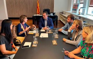 Conseller d’Agricultura i Ramaderia, i el seu Equip