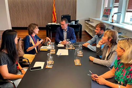 Conseller d’Agricultura i Ramaderia, i el seu Equip