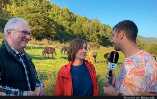 Rosa Galindo a la Tv del berguedà