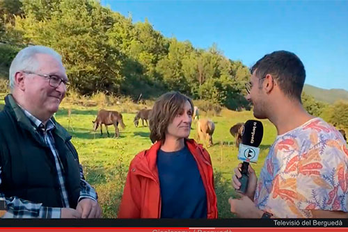 Rosa Galindo a la Tv del berguedà