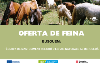 Busquem persones amb passió per la natura